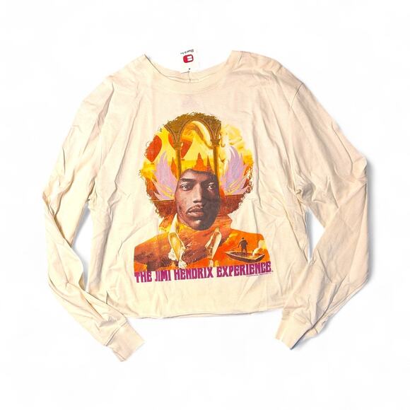 Goodie Two Sleeves Jimi Hendrix Band T-Shirt Small NEW - Picture 1 of 8